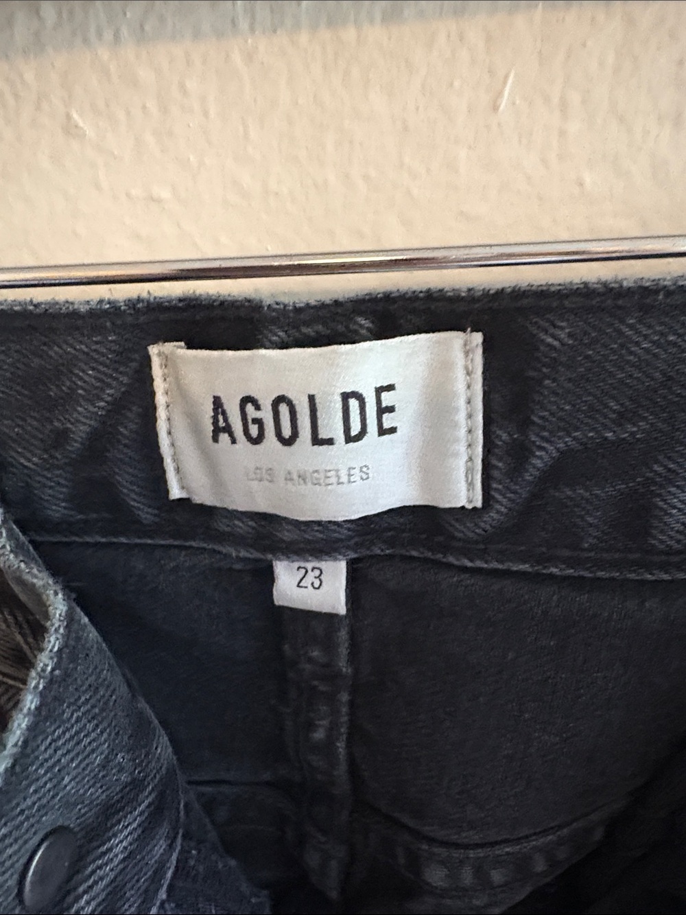 Agolde Tapered Baggy High Rise Jeans - Picture 4 of 5